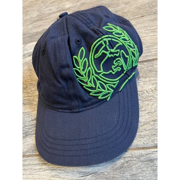 Cinch Other - Cinch Logo Trucker Cap Closed Back Flex‎ Fit Western Wear Baseball Cap Hat Navy